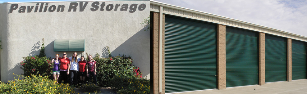 Store Front and Storage Lot